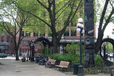 Pioneer Square in Seattle